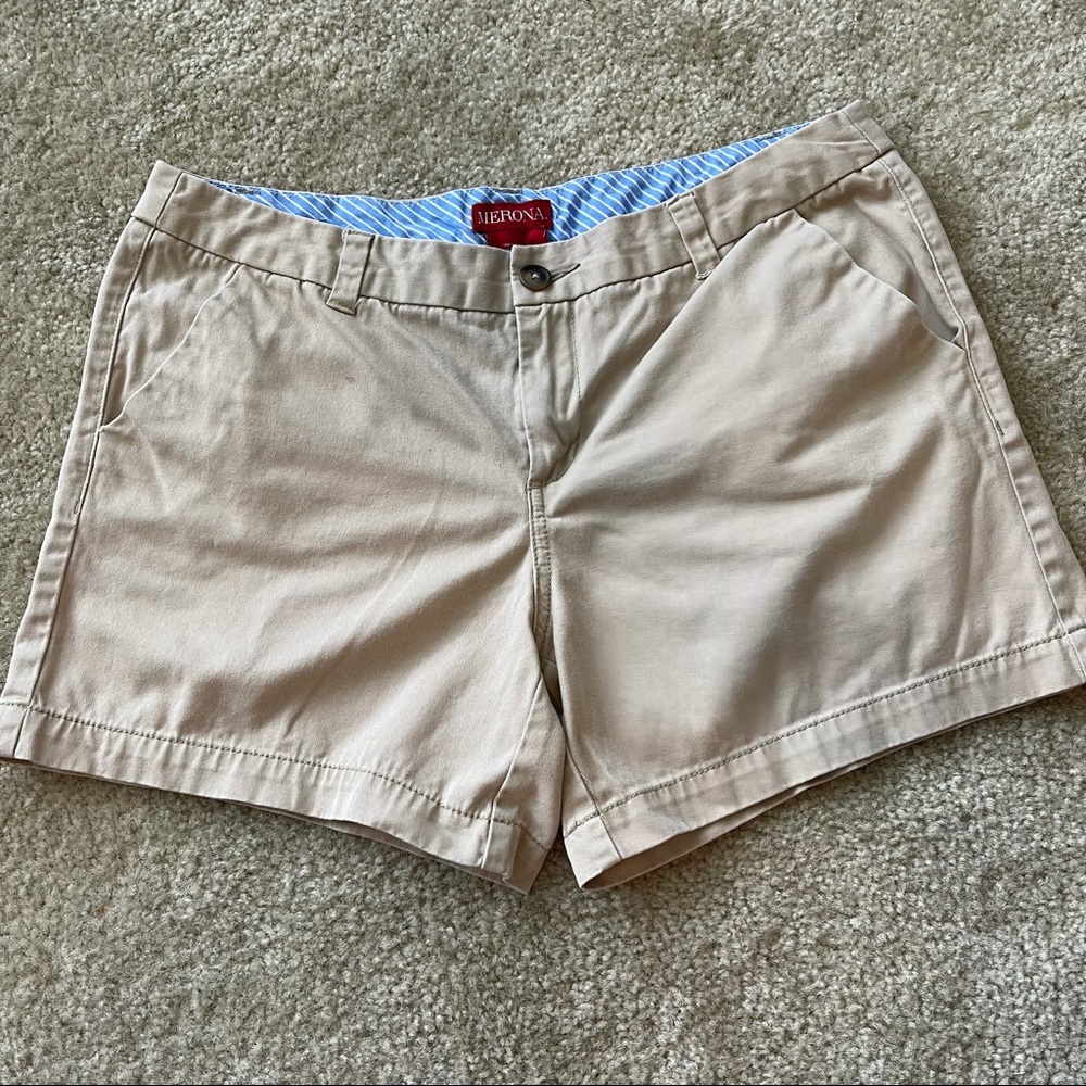 Vintage Merona Khaki Shorts